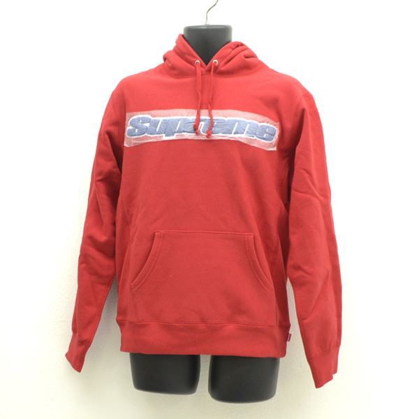 supreme chenille hooded sweatshirt