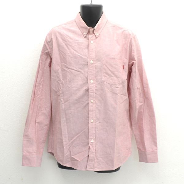 Supreme シュプリーム Oxford Shirt オックスフォードシャツ 長袖 ボタンダウン ピンク サイズl メンズ 古着 中古 の通販はau Pay マーケット アーチェリー