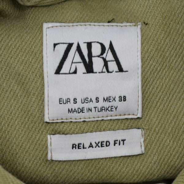 Zara ザラ ミリタリーシャツ ワッペン カーキ サイズs メンズ Men 男性 ボーイズ 紳士 古着 中古 の通販はau Pay マーケット アーチェリー