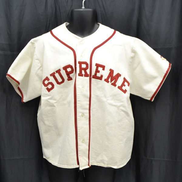 Supreme シュプリーム ベースボールシャツ 90年代 初期型 ベージュ 厚手 サイズ不明 メンズ 古着 中古 の通販はau Pay マーケット アーチェリー