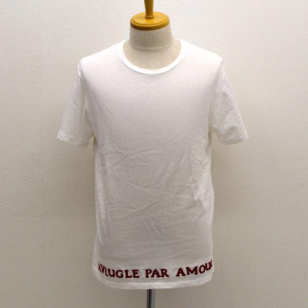 GUCCI / グッチ ◆Ｔシャツ 刺繍 ホワイト レッド AMOUR 422731 ブランド【メンズ/MEN/男性/ボーイズ/紳士】 【中古】 の通販は 14,630円
