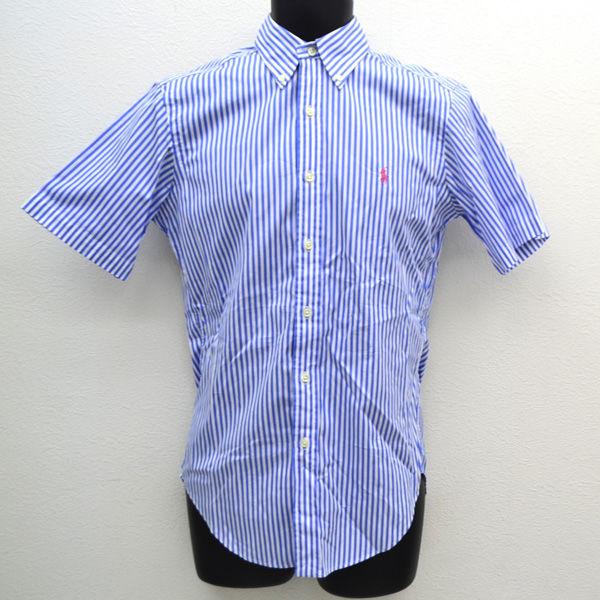Polo Ralph Lauren ポロ ラルフローレン 半袖シャツ ボタンダウン ストライプ ブルー サイズxs メンズ 古着 中古 の通販はau Pay マーケット アーチェリー