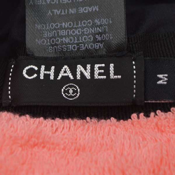 CHANEL / シャネル ◆ココビーチ パイル バケットハット ピンク SIZE：M 【レディース/ガールズ/LADY/女性/婦人】【帽子/ぼうし/ハット/キャップ/帽】 ブランド  [0220383377]