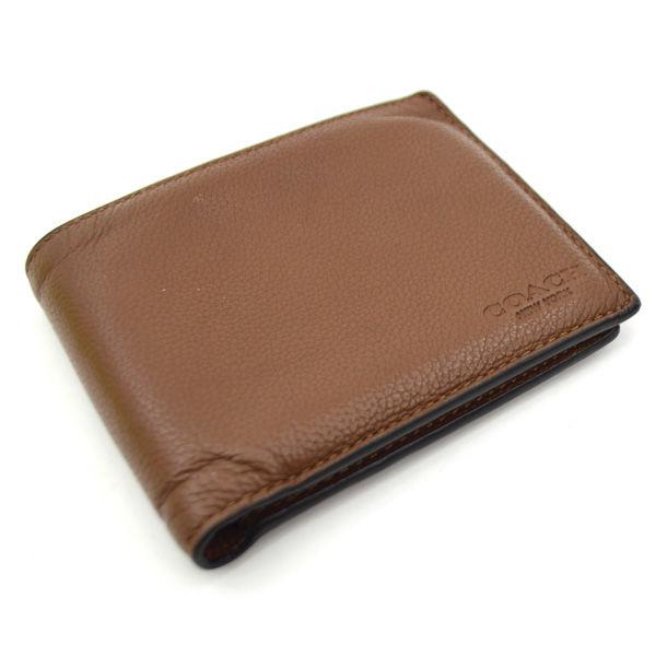 未使用級✨ COACH コーチ レザー パスケース付き二つ折り長財布 Amazon | [コーチ] 二つ折り財布 パスケース付き 定期入れ ID