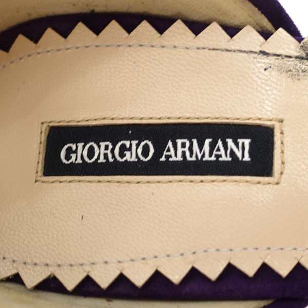 GIORGIO ARMANI / ジョルジオ アルマーニ ◇パンプス/ヒール/スエード