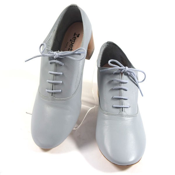 Repetto / レペット ◆レースアップシューズ/オックスフォード/レザー/水色/サイズ37 レディースファッション 【中古】 ｜au PAY  マーケット