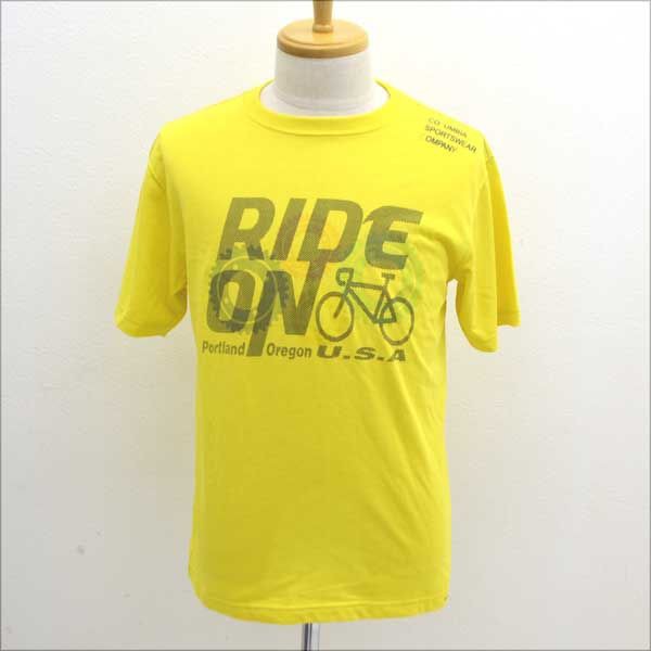 Columbia / コロンビア ◇プログレスTシャツ/半袖/自転車プリント