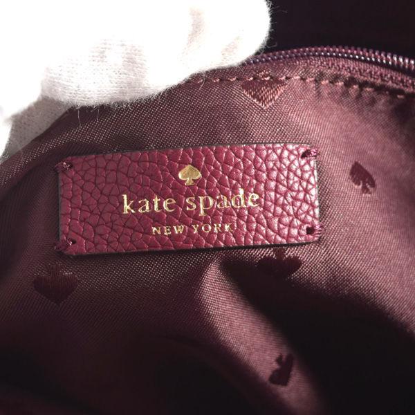 kate spade / ケイトスペード ◇トートバッグ/モネ/レザー/レッド
