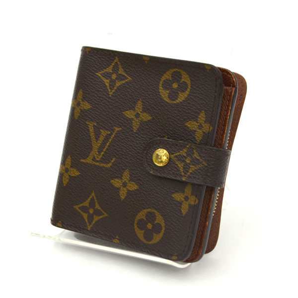 LOUIS VUITTON / ルイヴィトン ◇コンパクト ジップ ウォレット 二