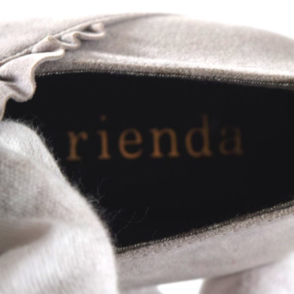 rienda / リエンダ ◆パンプス/スエード/ハイピール/サイドジップ/グレー/M 1109A955 【靴/クツ/シューズ/SHOES】 【中古】  ｜au PAY マーケット