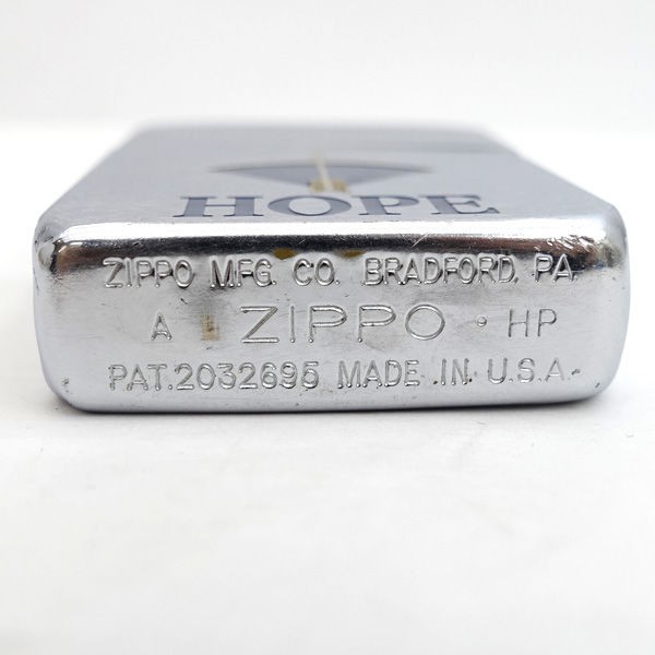 Zippo / ジッポ ◆HOPE/ホープ/1941レプリカ/ブルーアロー/HP封印/箱付き メンズファッション【喫煙具/煙草/タバコ】 【中古】  ｜au PAY マーケット