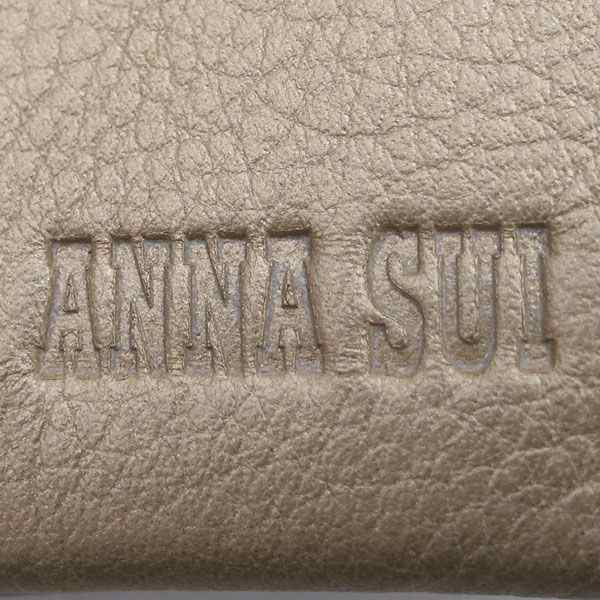 ファッション小物ゴールド アナスイ ANNA SUI がま口 折り財布 ...