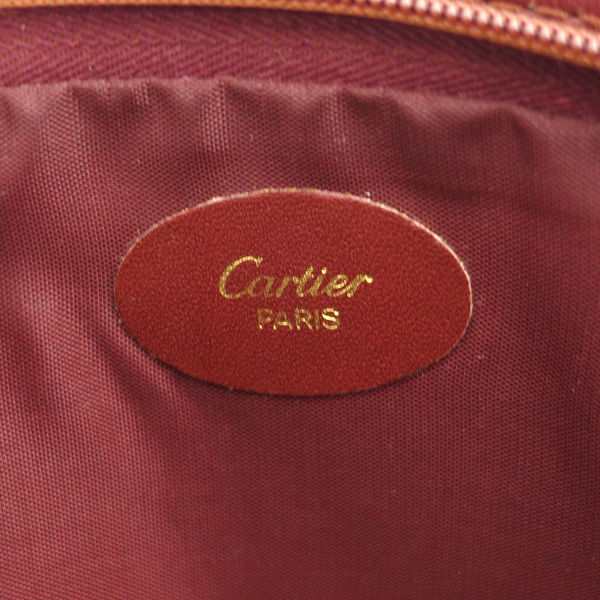 Cartier / カルティエ ◇マストライン レザー メイクポーチ フラットポーチ マルチケース【バッグ/バック/鞄/カバン】 【中古】  の通販はau PAY マーケット - アーチェリー | au PAY マーケット－通販サイト