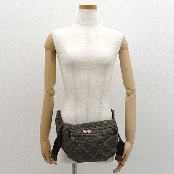 【極美品/24年製】ラシット ボディバッグ 総柄 モノグラム ネイビー 軽量 極美品 ラシット♡リュック バックパック 総柄 ゴールド金具