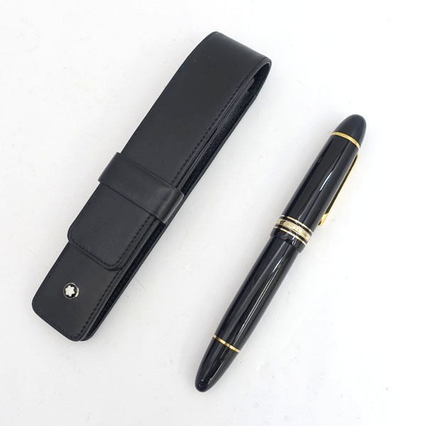 MONTBLANC(モンブラン)吸入式万年筆 14K - 筆記具