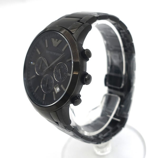 最新作格安エンポリオ・アルマーニ 腕時計 メンズ クォーツ クロノグラフ 腕時計(アナログ)
