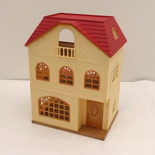 ◇シルバニアファミリー 3階建てのおしゃれなお家 子供用品【中古