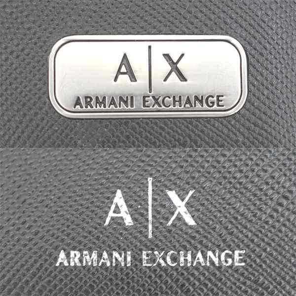 ARMANI EXCHANGE / アルマーニ エクスチェンジ ◇二つ折り財布/ロゴ