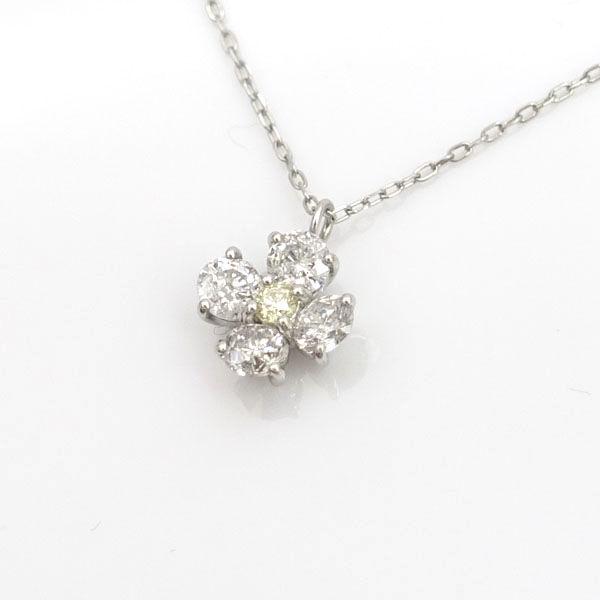 NO BRAND クロス ネックレス Pt850 Pt900 プラチナ プラチナ