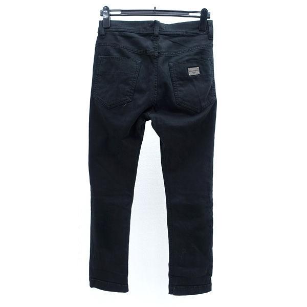 ドルチェ&ガッバーナ ブラックデニムパンツ DOLCE&GABBANA / ドルチェ