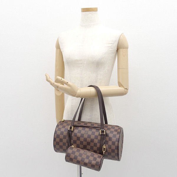 LOUIS VUITTON / ルイヴィトン ◇パピヨン ハンドバッグ ダミエ ポーチ付き N51303【バッグ/バック/BAG/鞄/カバン】  【中古】 の通販はau PAY マーケット - アーチェリー | au PAY マーケット－通販サイト