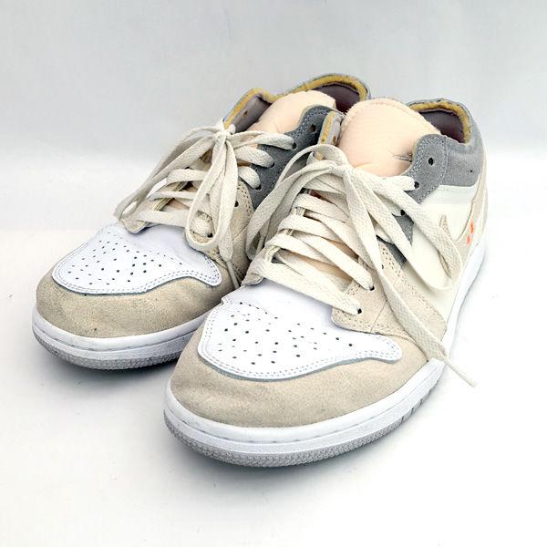 NIKE / ナイキ ◆AIR JORDAN 1 LO SE CRAFT/ホワイト/26.5ｃｍ DN1635-100 メンズ　【靴/クツ/シューズ/SHOES】 【中古】