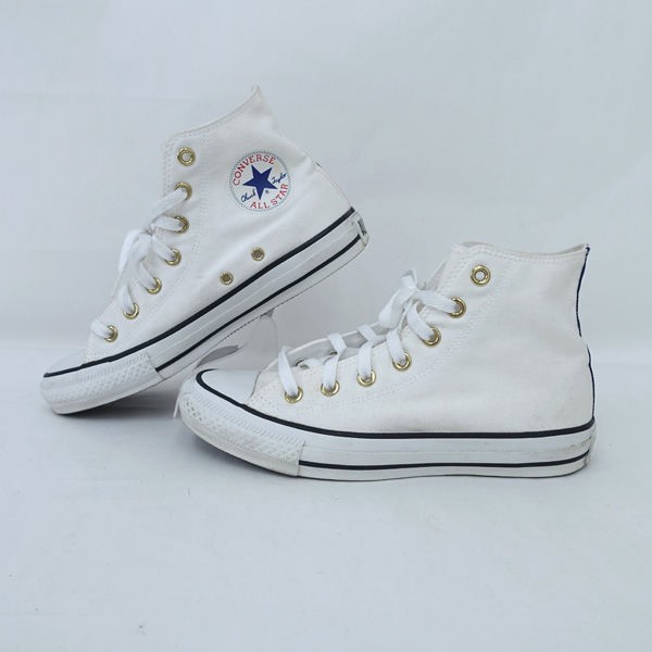 CONVERSE / コンバース ◆ハイカット スニーカー /オールスター/ホワイト/24.5ｃｍ 1711 【靴/クツ/シューズ/SHOES】  【中古】 ｜au PAY マーケット