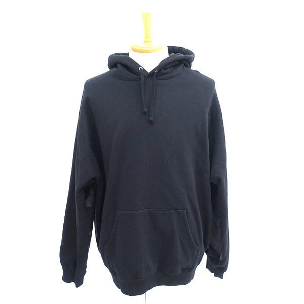 Supreme / シュプリーム ◆パーカー/Big Logo Hooded Sweatshirt/ブラック/サイズL メンズファッション【メンズ/MEN】 【中古】 の通販は
