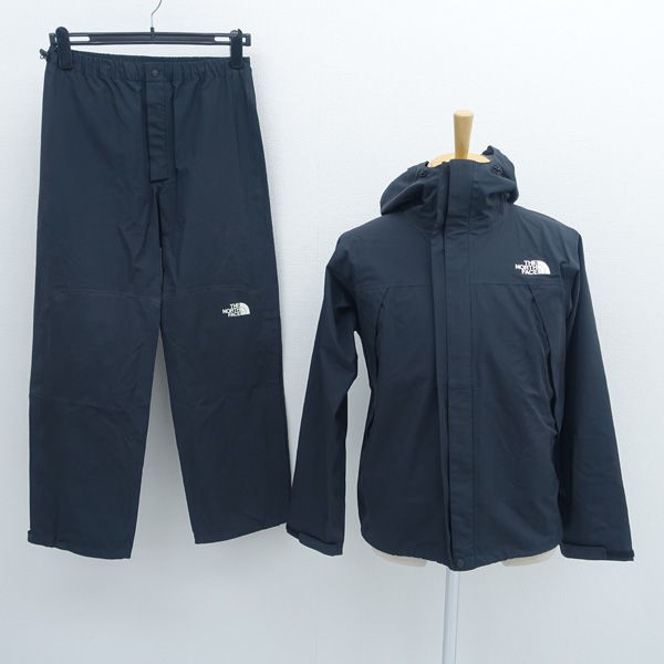 THE NORTH FACE / ノースフェイス ◆セットアップ/RAINTEX AERO/レインテックスエアロ/ブラック/S NP11520  【メンズ】 【中古】 ｜au PAY マーケット