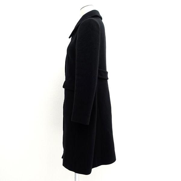 theory / セオリー ◇ステンカラーコート/アンゴラ混/ブラック/サイズ2