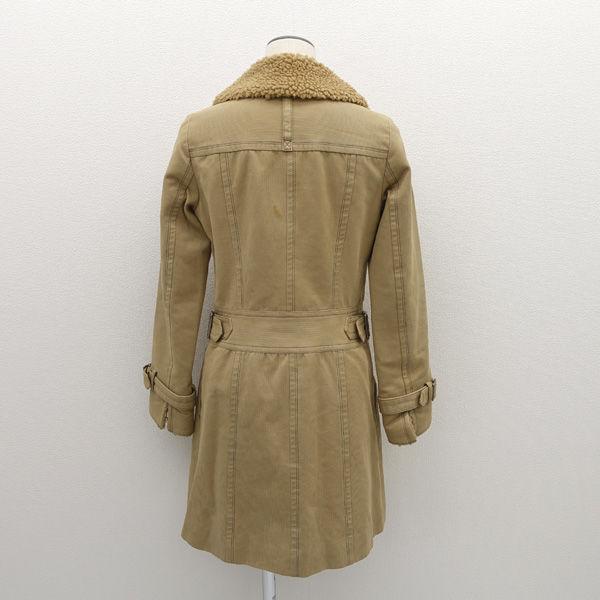 バーバリーブルーレーベル ベージュ コート 36