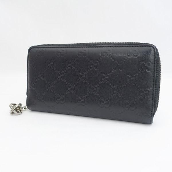 GUCCI / グッチ ◇グッチシマ ラウンドファスナー ウォレット