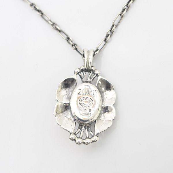 925S ジョージジェンセン 2000 ヘマタイト ペンダント ネックレス 925S ジョージジェンセン 2000 ヘマタイト ペンダント ネックレス