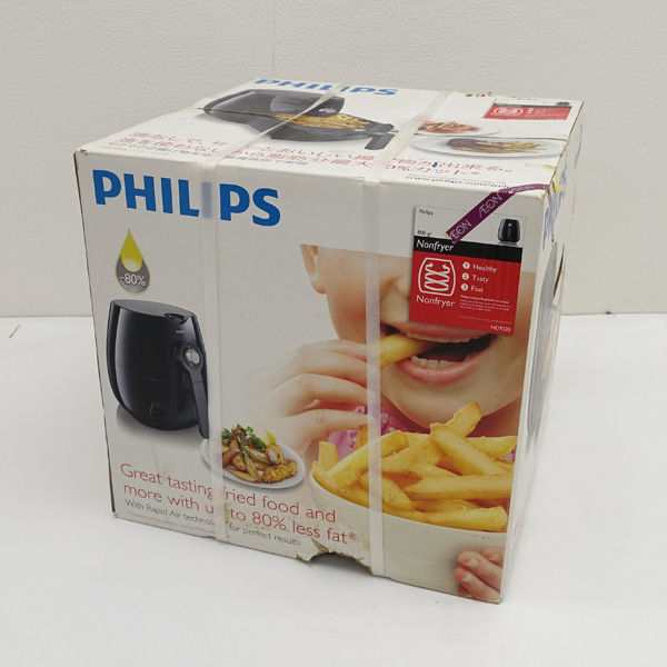 PHILIPS フィリップス ◇ノンフライヤー ブラック 未使用品 HD9220 27 家電