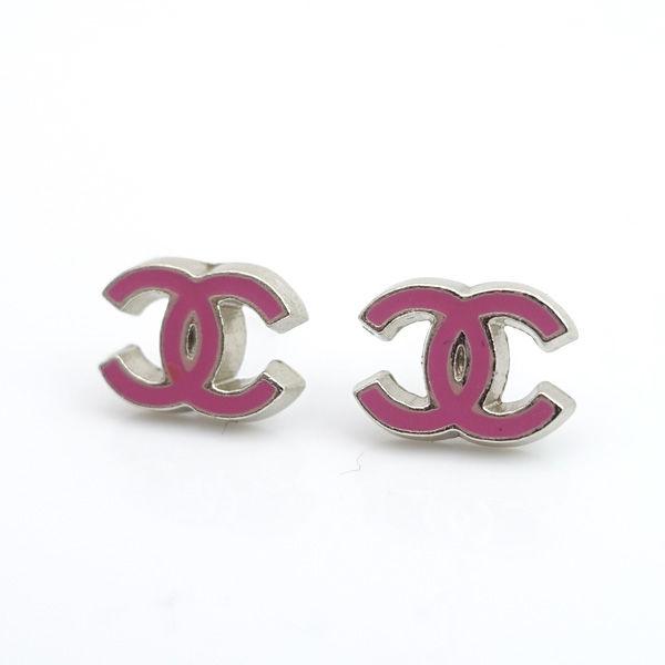 【正規品】シャネル　ピアス　ピンク CHANEL シャネル アクセサリー ピアス ココマークピアス ピンク