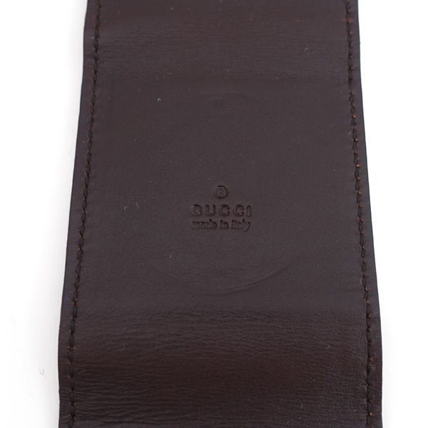 GUCCI / グッチ ◇トラベルウォッチ グッチシマ ブラウン