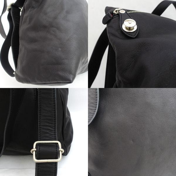 Kawa-Kawa / カワカワ ◇2WAYリュック/ディパック/レザー/ブラック