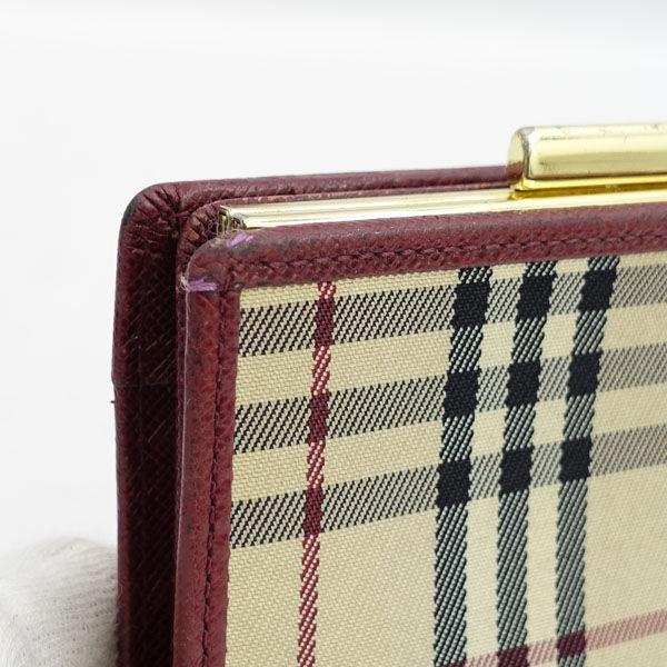 BURBERRY バーバリー ノバチェック 折りたたみ財布 ベージュ 【公式通販】