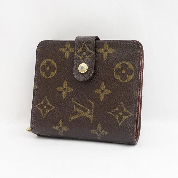 LOUIS VUITTON / ルイヴィトン ◆コンパクト ジップ コンパクトウォレット 二つ折り財布 モノグラム M61667 ブランド【財布】の通販は