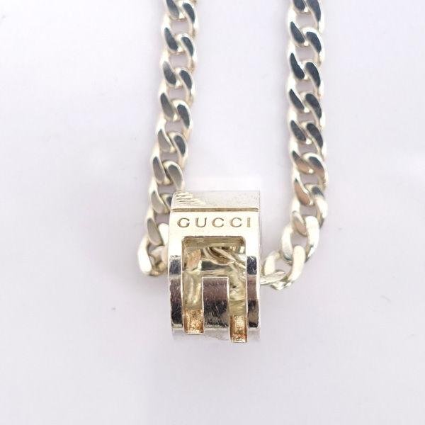 GUCCI / グッチ ◇ネックレス シルバー カットアウトG 喜平