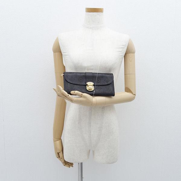 LOUIS VUITTON / ルイヴィトン ◇マヒナ ポルトフォイユ クラッチ