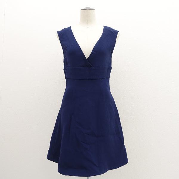 miu miu / ミュウミュウ ◆ノースリーブワンピース/ドレス/ネイビー/サイズ40 MF1000-R142 レディース 【古着】 【中古】