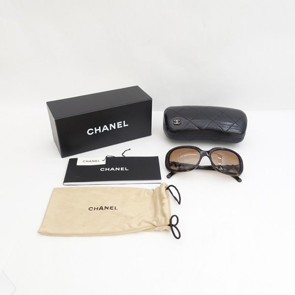 CHANEL / シャネル ◇サイド ココマーク リボン サングラス