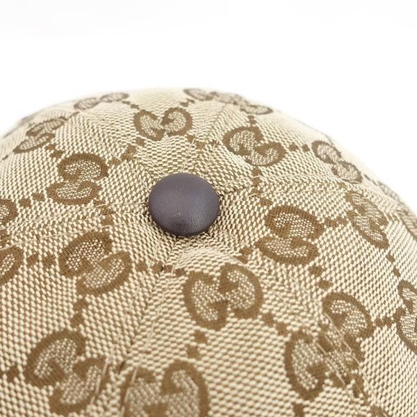 GUCCI / グッチ ◇GGキャンバス シェリーライン ベースボールキャップ