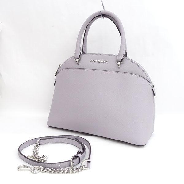 MICHAEL KORS / マイケルコース ◆LILAC/2wayバッグ/ハンド/ショルダー/ラベンダーグレー  レディースファッション 【中古】 の通販は