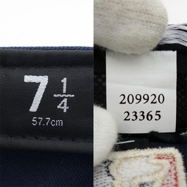 NEW ERA / ニューエラ ◆キャップ/ドジャース シティコネクト/ネイビー/7 1/4（57.7cm） 60503038 メンズファッション【中古】