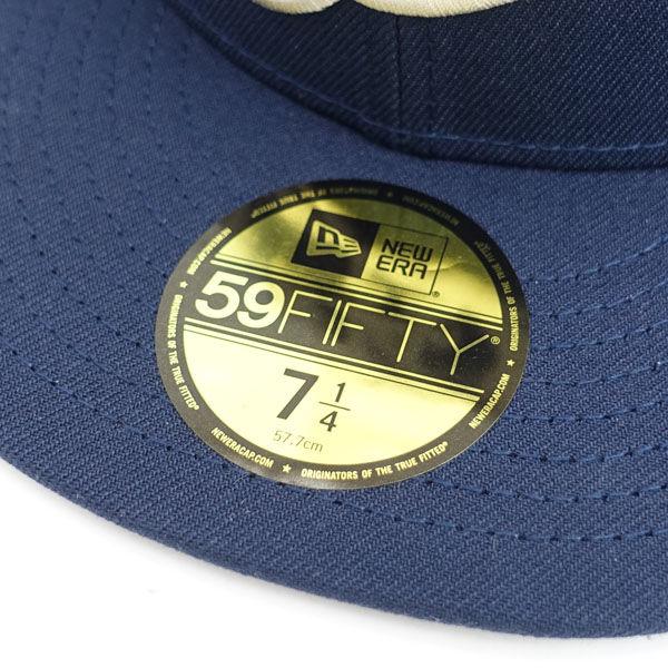 NEW ERA / ニューエラ ◆キャップ/ドジャース シティコネクト/ネイビー/7 1/4（57.7cm） 60503038 メンズファッション【中古】