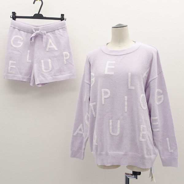 gelato pique / ジェラートピケ ◆セットアップ/ルームウェア/プルオーバー/ショートパンツ/F/タグ付き PWNT231059  【未使用】 の通販は