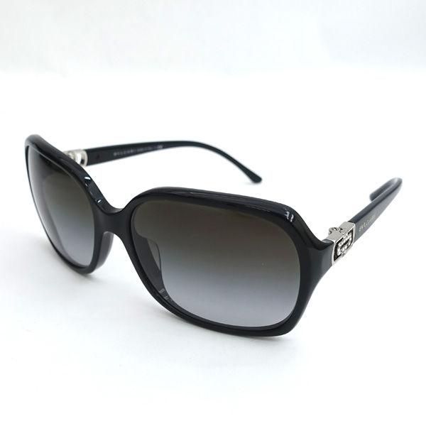 BVLGARI / ブルガリ ◆サイドロゴ ラインストーン サングラス ブラック 8106-B-A ブランド【サングラス/メガネ/眼鏡】 【中古】 の通販は 8,580円