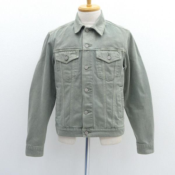 GAP DENIM ◆デニムジャケット/Gジャン/グリーン/サイズS 538063-00 メンズファッション【メンズ/MEN/男性】 【中古】 